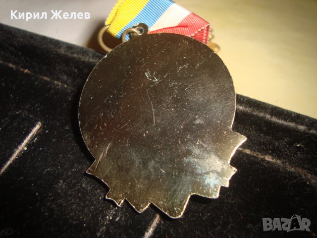 СТАР ШВЕЙЦАРСКИ РЯДЪК ПОЗЛАТЕН МЕДАЛ с ЛЕНТА и НОСАЧ ЕМАЙЛИРАН 25051, снимка 10 - Антикварни и старинни предмети - 34510648