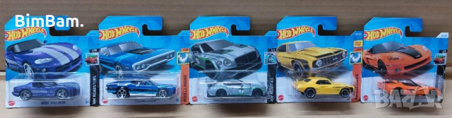Колички Hot Wheels / Хот Уилс - 85 модела / 002, снимка 6 - Коли, камиони, мотори, писти - 51571249