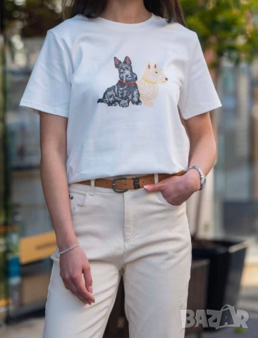 Тениска с кученца 