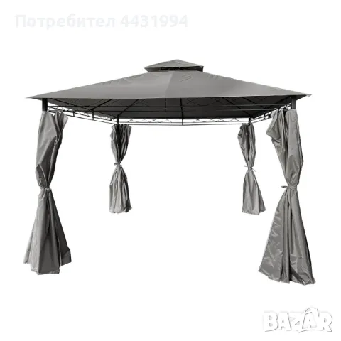 Шатра MUHLER G1104, 300x300xH260cm.Сива, снимка 1