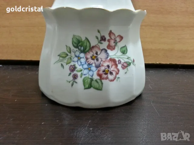 Стар български костен порцелан Бононя захарница , снимка 2 - Антикварни и старинни предмети - 48699010