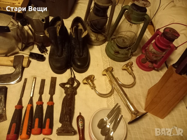 Стари инструменти ножове брадви и вещи, снимка 3 - Ножове - 52346390