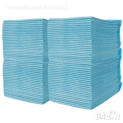 Абсорбиращи хигиенни подложки за кучета и котки 60 x 40 см, 100 броя + 30 торбички за отпадъци, снимка 3 - За кучета - 55849163