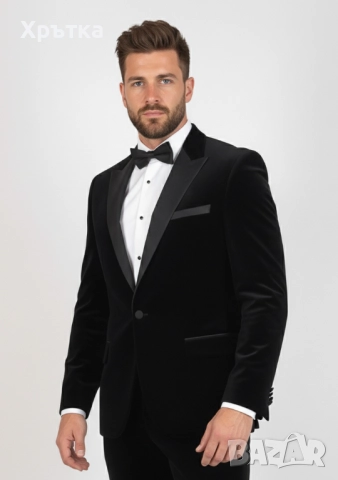 Hugo Boss Henry244E1X - Оригинално мъжко официално сако р-р 50, снимка 2 - Сака - 51870144