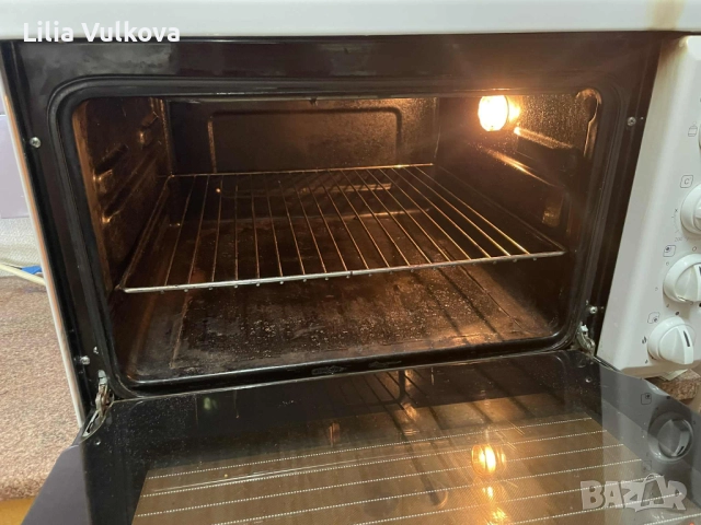 комбинирана, използвана, но много пазена, снимка 2 - Печки, фурни - 52650808