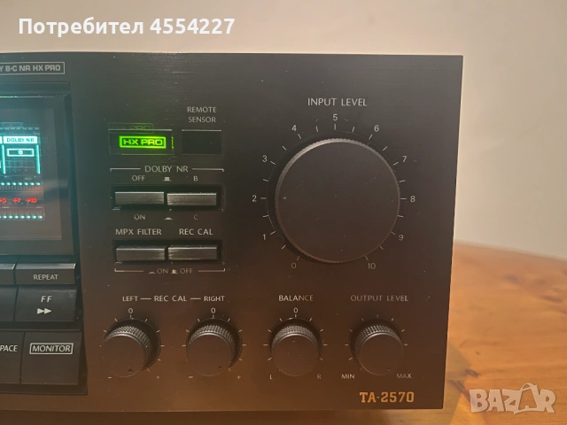 КАСЕТЕН ДЕК ONKYO ТА-2570  , снимка 7 - Декове - 53966205