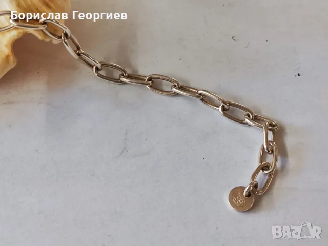 Дизайнерска Сребърна гривна BB 925, снимка 4 - Гривни - 47874878