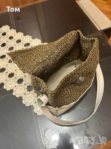 Ръчно изплетена дамска чанта, снимка 3 - Чанти - 51327956