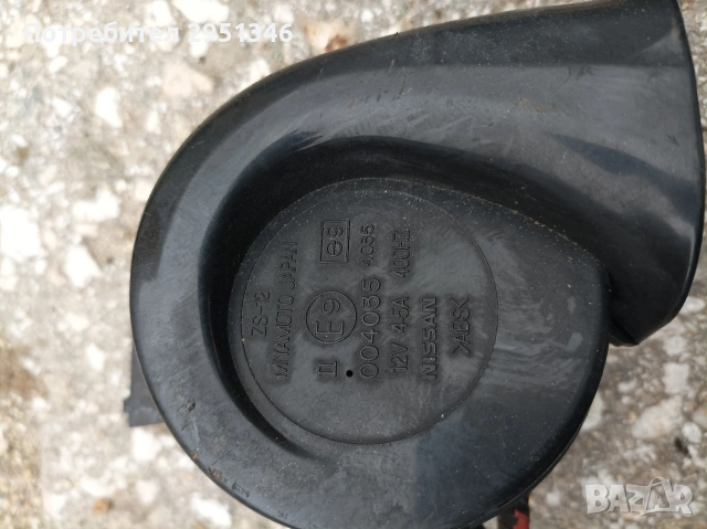 клаксон свирка Нисан Мурано Nissan Murano Z50 , снимка 2 - Части - 53191021