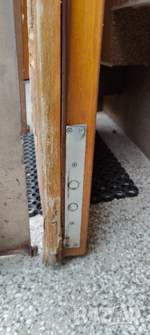 Блиндирана метална входна врата с покритие от естествен фурнир МДФ , снимка 6 - Входни врати - 42616185