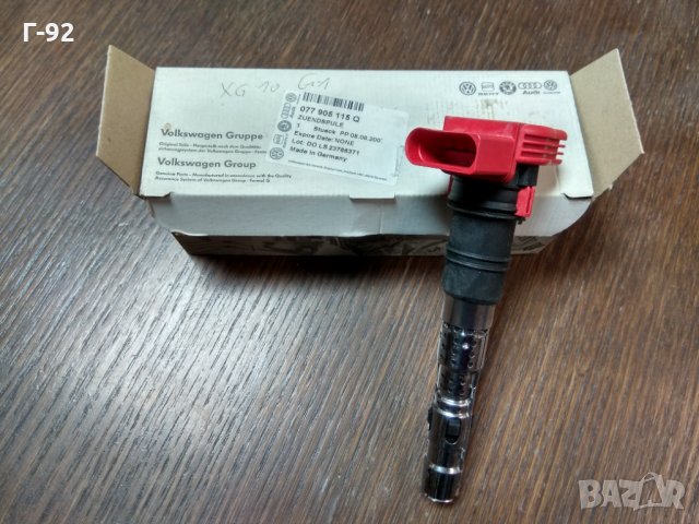077905115Q=T**NEU**Запалителна бобина AUDI A4,A6,A8,ALLROAD;VW PHAETON,TOUAREG 3.7/4.2 07.02-03.16, снимка 2 - Части - 31775408