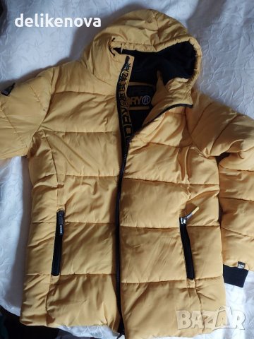 SUPERDRY. PUFER SPORT. Size M-L Мъжко яке с качулка, снимка 4 - Якета - 38609272