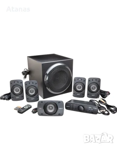 Тонколони Logitech 2906 5.1, 500W RMS, снимка 4 - Ресийвъри, усилватели, смесителни пултове - 55816601