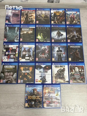 Игри за PS4 PS5 Пс4 бартер