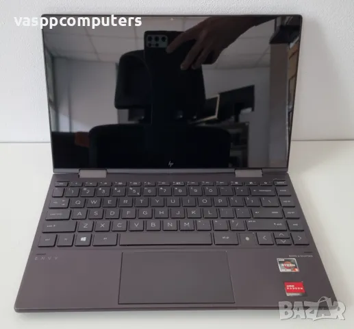 HP ENVY x360 13-ay0012nn (Touchscreen)/13,3"/Ryzen 5 4500U/8GB RAM/512GB SSD NVMe, снимка 4 - Лаптопи за работа - 50360780