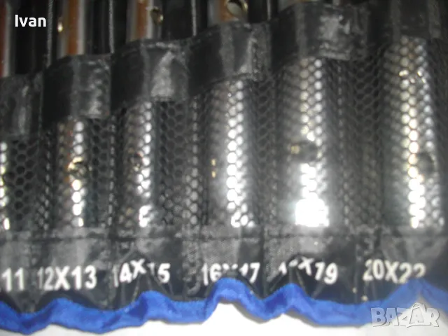 НОВ НЕМСКИ ОРИГИНАЛЕН КОМПЛЕКТ ТРЪБНИ КЛЮЧОВЕ 6-22мм В ПЛАТОВ КАЛЪФ И КУТИЯ ROHR BGS TECHNIC, снимка 10 - Други инструменти - 48790600