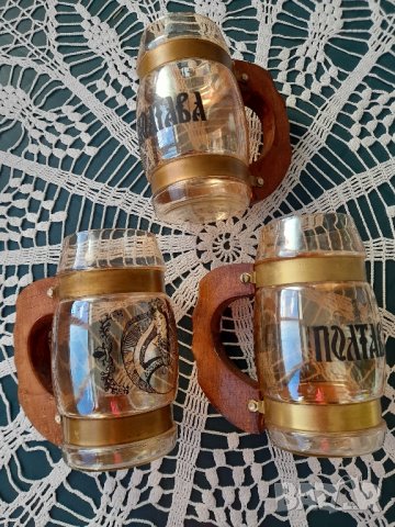 Ретро халби за Бира, снимка 16 - Антикварни и старинни предмети - 44450957