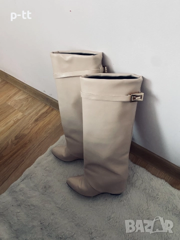 Красиви ботушки без драскотина !, снимка 2 - Дамски ботуши - 52345691