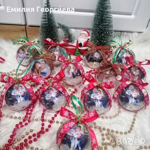 Коледни топки със снимки на най-ниски цени , снимка 8 - Коледни подаръци - 52621817