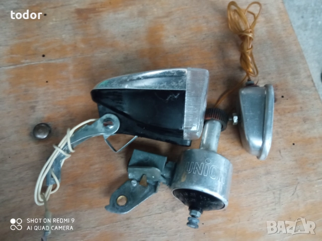 ретро фар с динамо и стоп