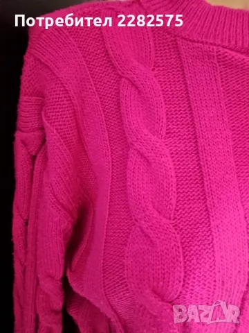 дамска блузка от плетиво М/ Л размер , снимка 4 - Блузи с дълъг ръкав и пуловери - 47583491