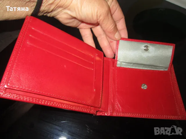 портмоне ест.кожа  KLM  ;;  COVERI WORLD;  COCCINELLE, снимка 5 - Портфейли, портмонета - 22120394