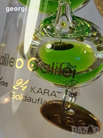 Голям галилеев термометър 14/1, снимка 6 - Декорация за дома - 49396942