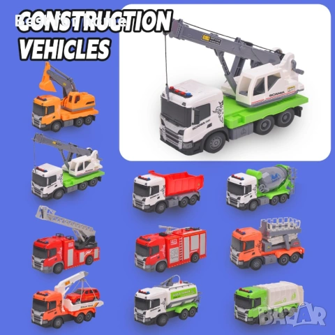 Официално лицензирана играчка за камион Scania с фрикционно задвижване, снимка 4 - Коли, камиони, мотори, писти - 54319355