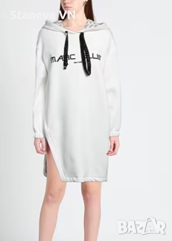 Рокля суитшърт MARC ELLIS с качулка, нова, снимка 2 - Рокли - 52794141