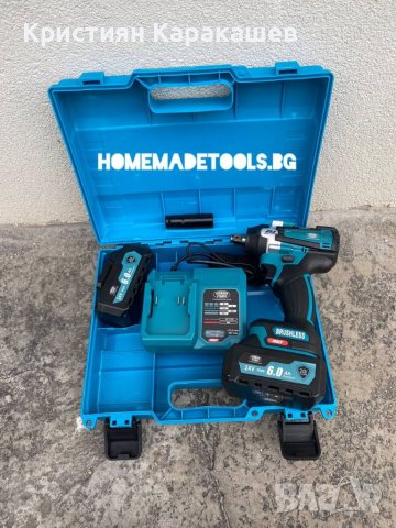 Ново! АКУМУЛАТОРЕН ГАЙКОВЕРТ УДАРЕН Vermark Starke 24V 6AH, снимка 2 - Други инструменти - 40102983