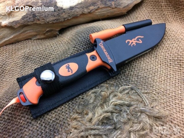 УНИКАЛЕН Испански Нож Browning за оцеляване колекция подарък лов риболов