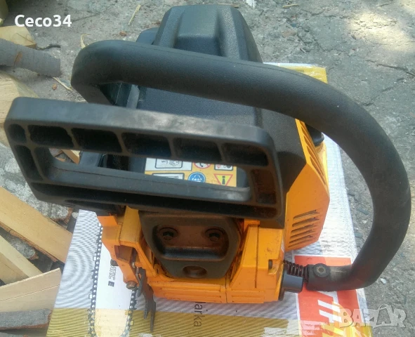 Продавам моторен трион McCulloch Mac438 + подаръци за близо 77 еврака, снимка 4 - Градинска техника - 51142252