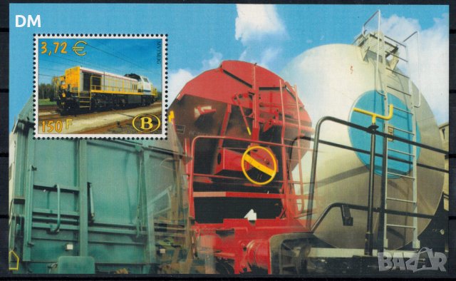 Белгия 2000  - локомотиви вагони MNH
