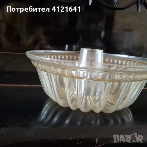 Форма за кекс, йенско стъкло