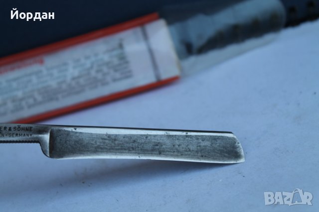 Стар немски бръснач, снимка 4 - Антикварни и старинни предмети - 37290541