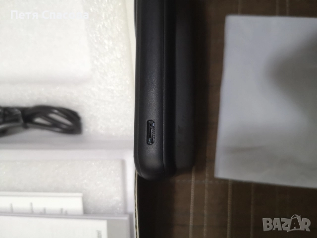 Индукционна магнитна външна батерия BYGP с безжично зареждане QI и USB зареждане 5000mAh, снимка 5 - Резервни части за телефони - 52860561