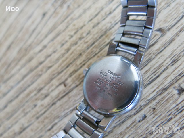 Дамски стоманен часовник CASIO LTP-2041, снимка 8 - Дамски - 37522238