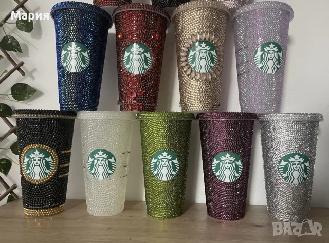 Starbucks чаши с кристали, снимка 2 - Други - 56533726