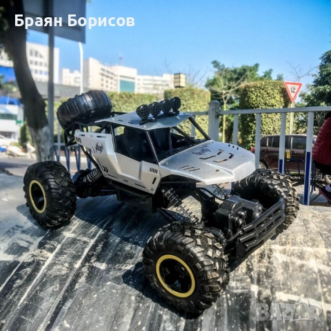 Голям офроуд джип с дистанционно управление, 4х4 TRX4., снимка 8 - Коли, камиони, мотори, писти - 52525443