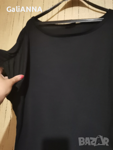 СТРАХОТНА ТУНИКА С НАБРАНИ РЪКАВИ РАЗМЕР XL-2XL, снимка 4 - Туники - 36578477