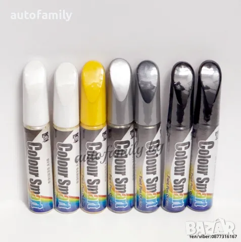 Коректор за автомобилна боя Honda 7 цвята 12ml, снимка 1