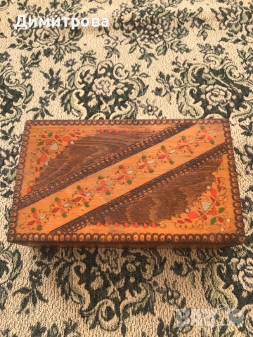 Пирографирани битови кутии - 6 бр., снимка 4 - Други - 52775679