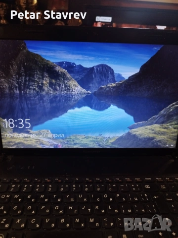 Продава се Lenovo G570 Intel insaid Dual core 1.50ghz.700Hdd., снимка 2 - Лаптопи за работа - 54333535