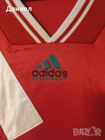 Ретро футболна блуза Adidas Equipment , снимка 4 - Футбол - 54358772