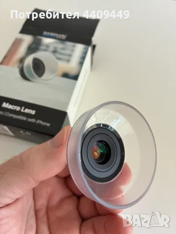 Леща за iPhone – SANDMARC Macro Lens 25 mm, снимка 3 - Обективи и филтри - 56083260