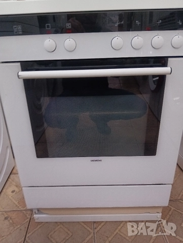 Свободно стояща печка с керамичен плот Сименс Siemens с две години гаранция!, снимка 11 - Печки, фурни - 52770281
