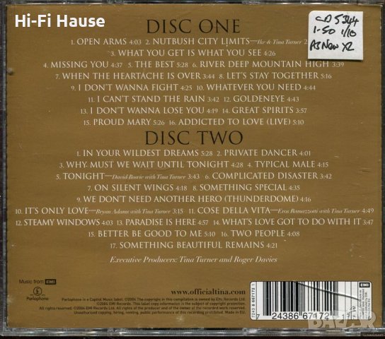 Tina - All the Best , снимка 2 - CD дискове - 37308485