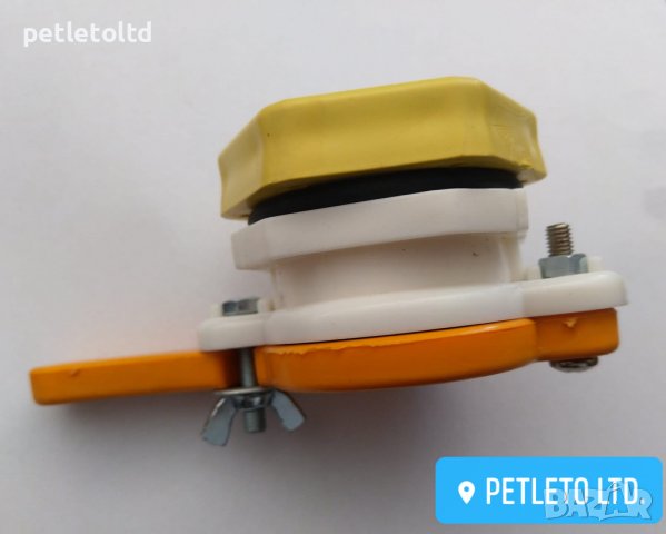 Кран-канела Ф 45 мм за пчелен мед, за кофа, матуратор, вана, центрофуга, снимка 3 - За пчели - 39767540