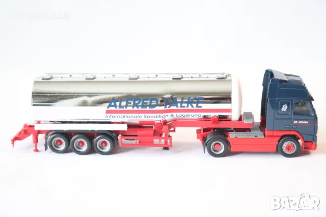 HERPA??? H0 1/87 VOLVO KAMИОН ЦИСТЕРНА ТИР МОДЕЛ КОЛИЧКА, снимка 8 - Колекции - 50324283