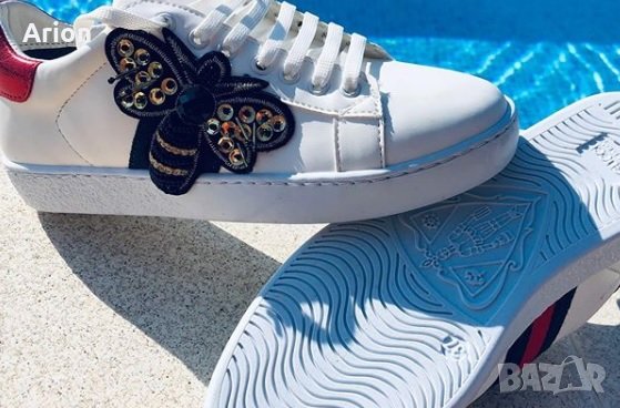 Дамски модерни маратонки Gucci ПРОМОЦИЯ, снимка 5 - Маратонки - 29620812